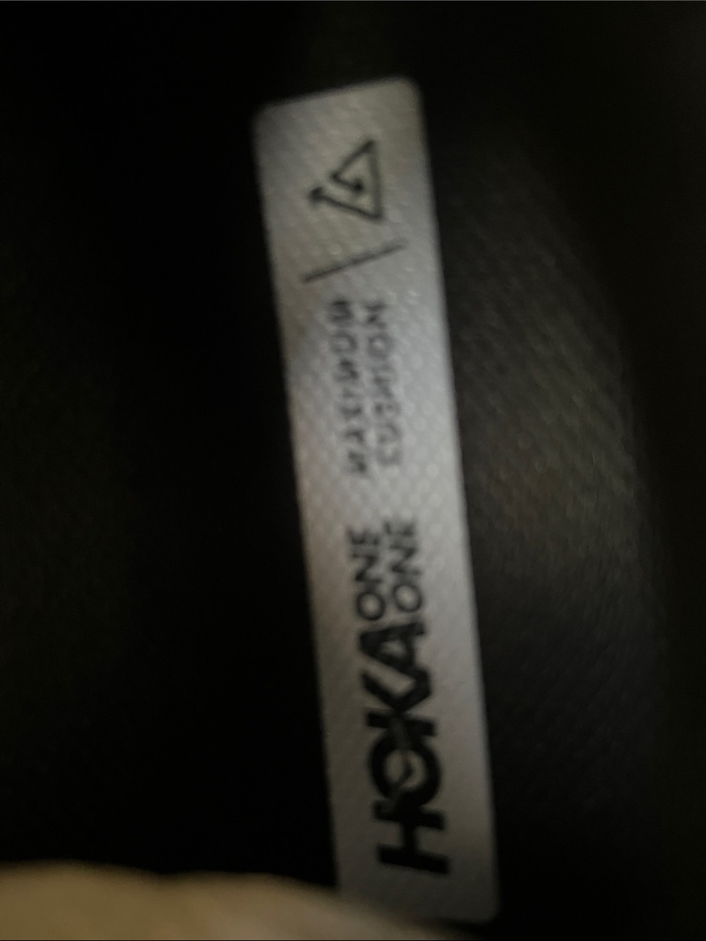 Hoka One One Black Performance Sneakers - Picture 3 of 5